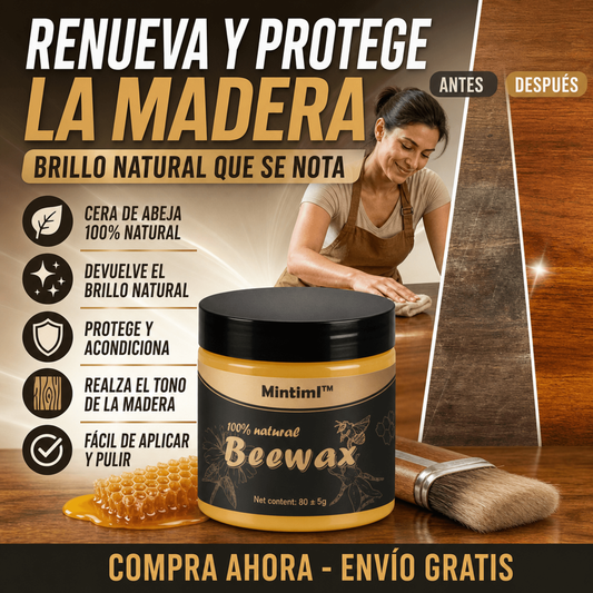 Beewax Cera Para Muebles Y Suelos - PAGA 1 Y TE LLEVAS 2